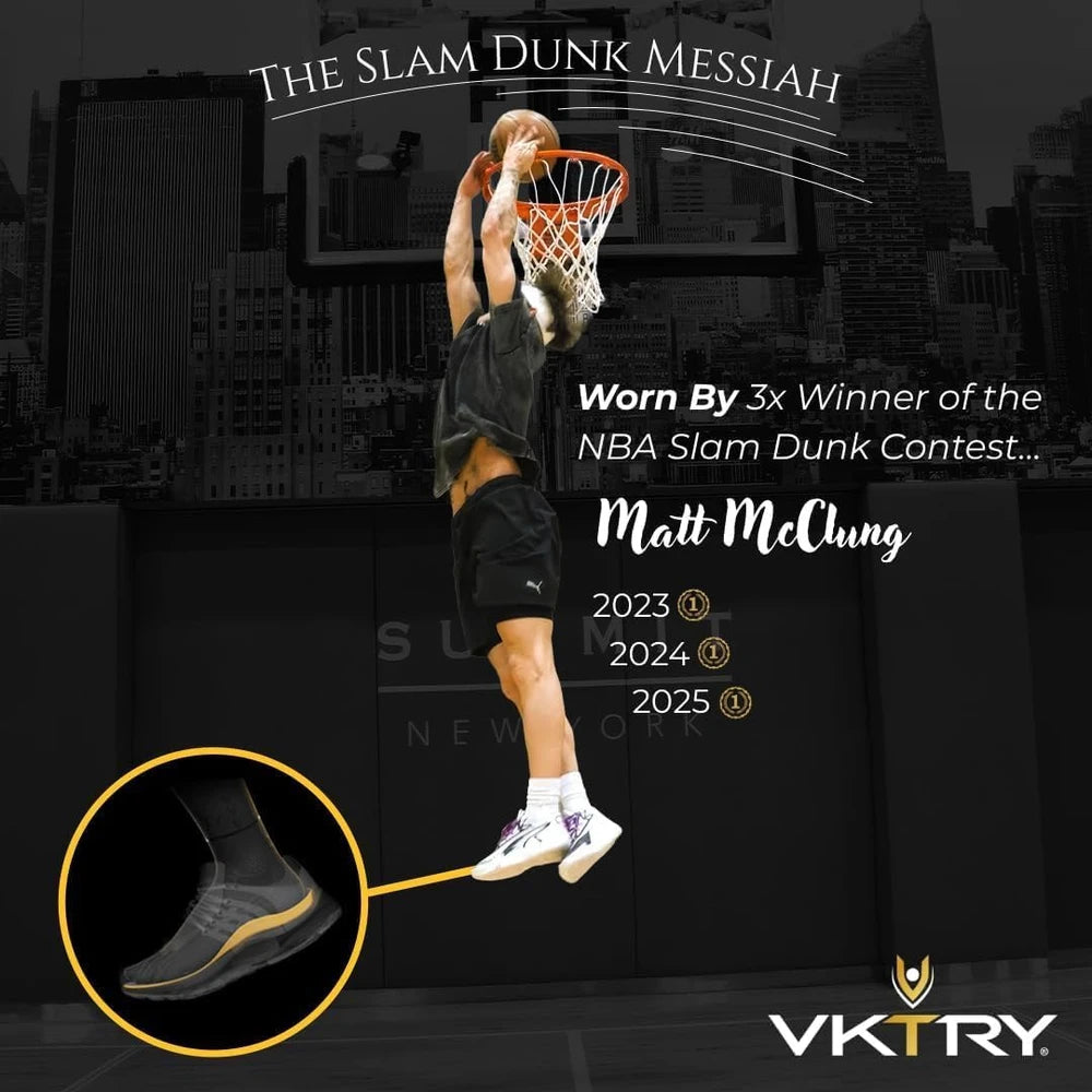 VKTRY Gold Carbon Fiber Insoles