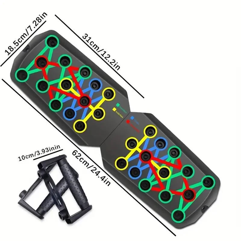 Portable Push-Up Training Board