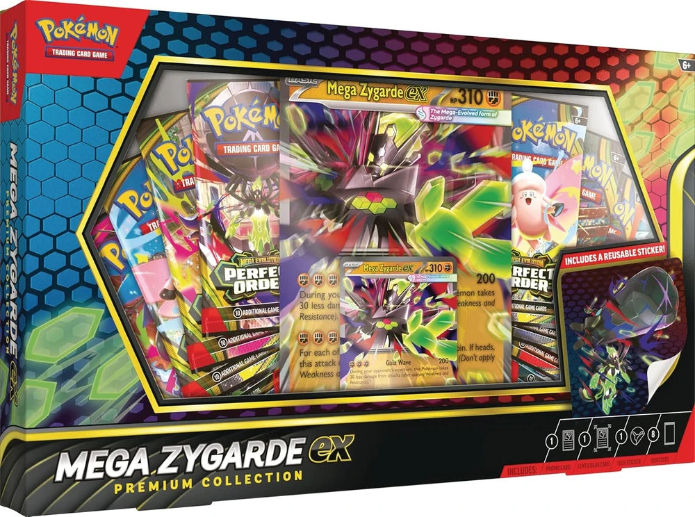 Mega Zygarde Premium Trading Card Collection