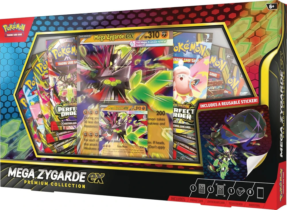 Mega Zygarde Premium Trading Card Collection