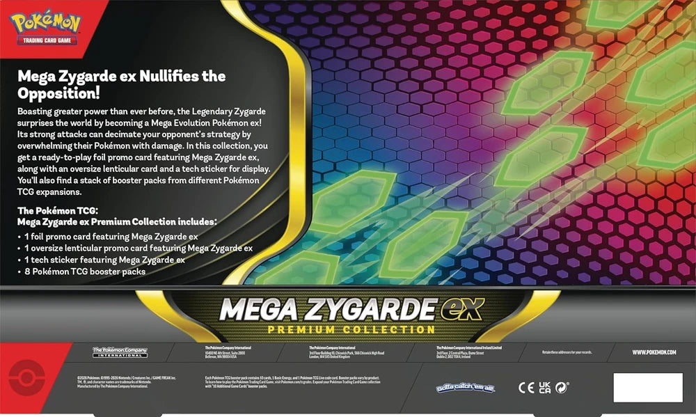 Mega Zygarde Premium Trading Card Collection