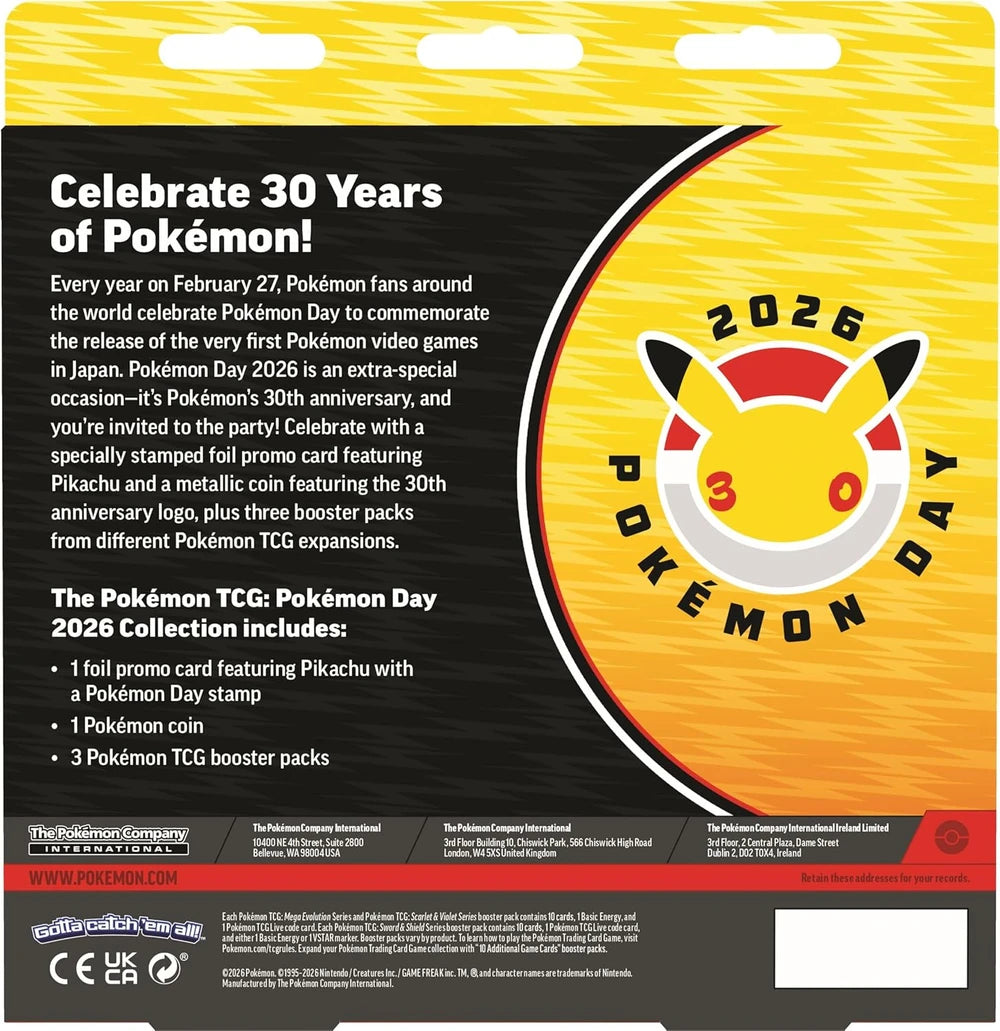 Pokemon Day 30th Anniversary Collection