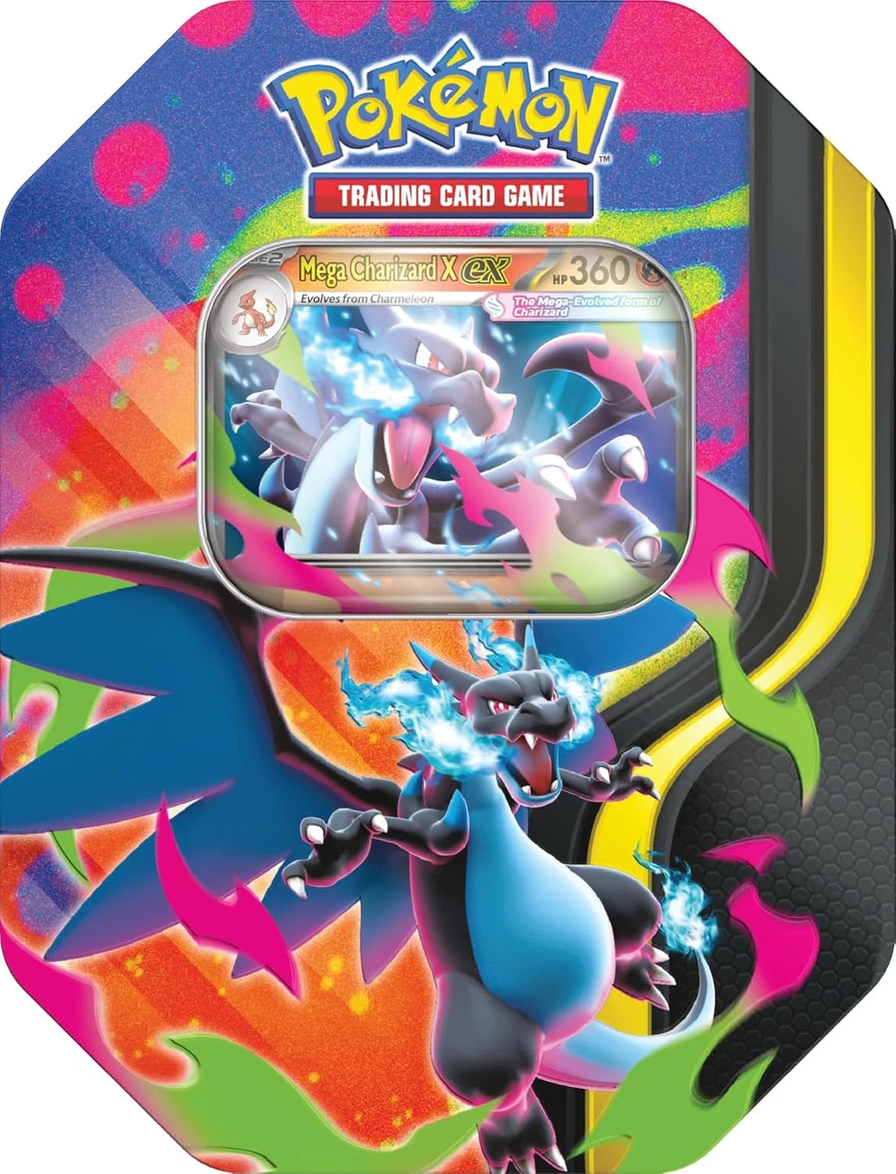 Mega Charizard X Trading Card Tin